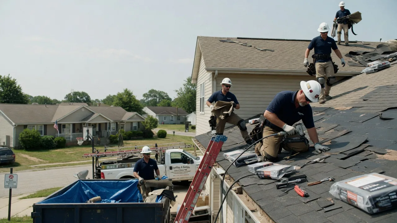 Roof Replacement in The Plains, OH near me